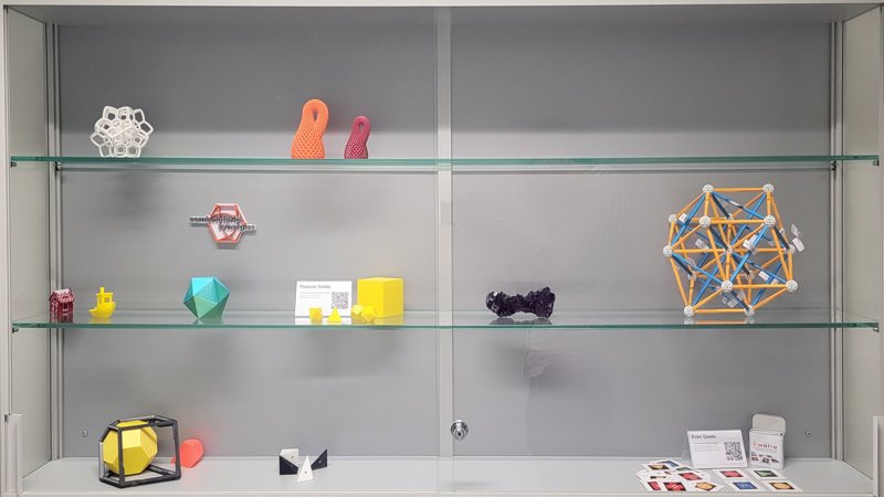 The Combinatorial Cabinet on display